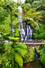 Banyumala Twin Waterfalls, located in the North Bali region near the village of Wanagiri. Art Print